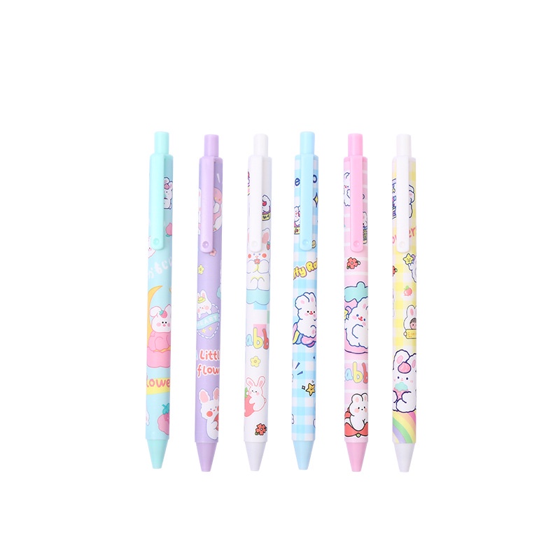 Pulpen Gel 0.5MM Motif Anime Lucu Untuk Tanda Tangan / Sekolah