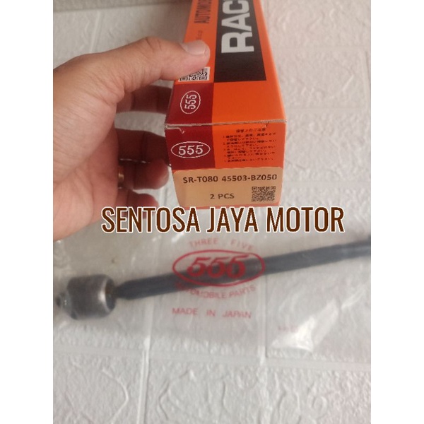 RACK END/LONG TIE ROD RUSH TERIOS 555 JAPAN ORIGINAL HARGA 1PC