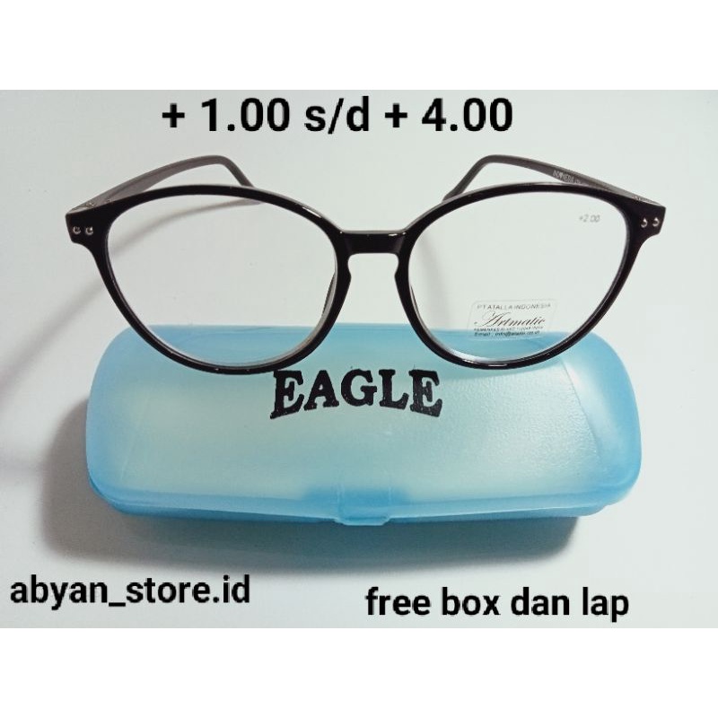 kacamata baca plus pria wanita masa kini