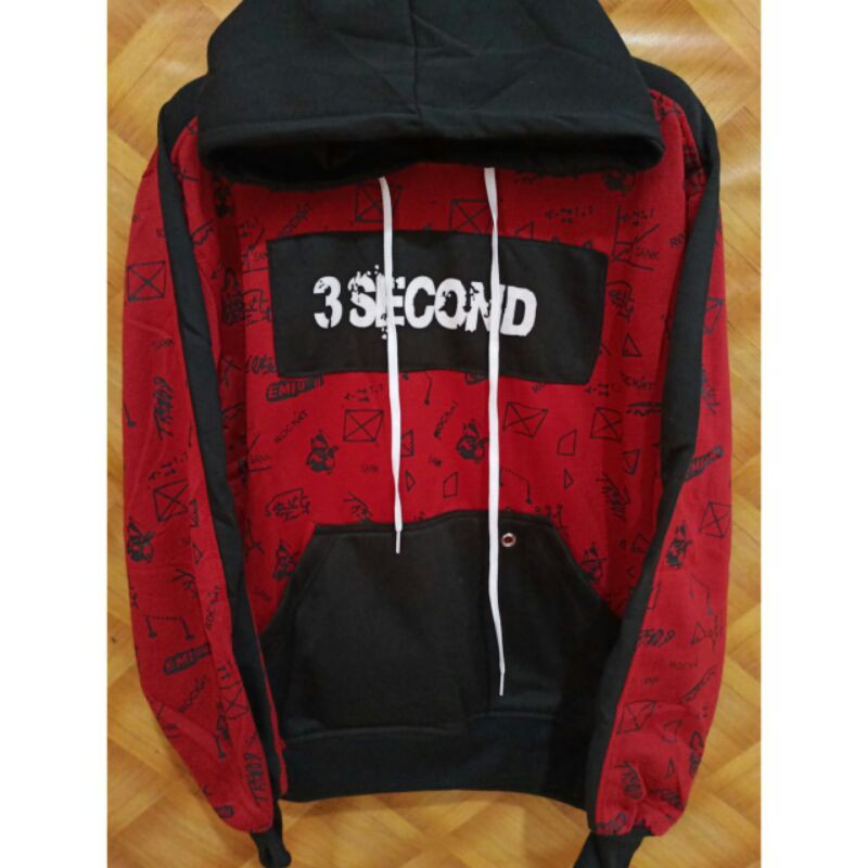 FILLYS Jaket Hoodie Jumper 3Second - Jaket Distro Pria Cowok