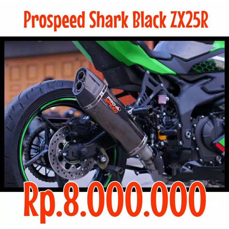 Prospeed Shark Black ZX25R