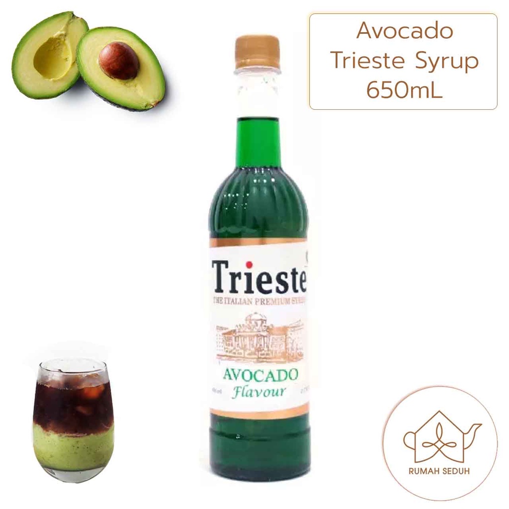 

650mL Trieste Avocado Syrup - Sirup Buah Alpukat