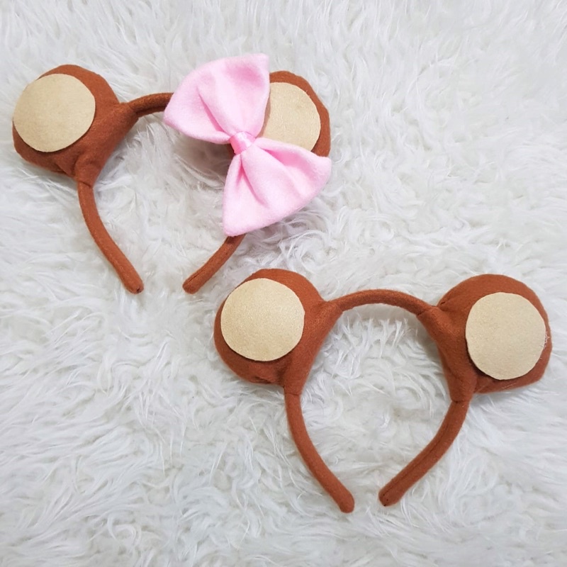 Bando Karakter Beruang Teddy Bear kostum Bando Beruang Pita Boneka Teddy Bear Cosplay Beruang