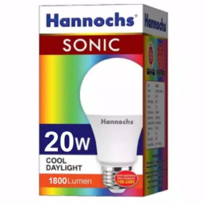 Lampu/ Bolam LED Hannochs 20 Watt sonic