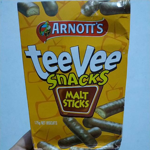 ARNOTTS TEEVEE SNACKS MALT STICKS 175g