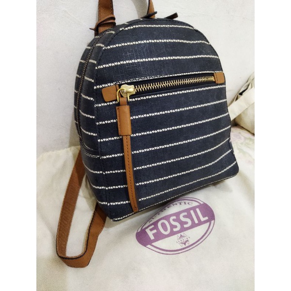 Fossil Megan Backpack ransel Fossil Preloved original ransel kulit asli