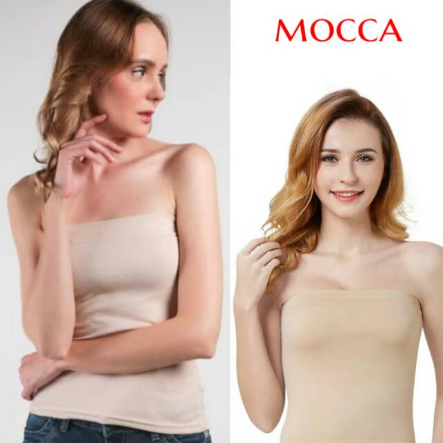 Kemben Tangtop Polos Panjang Wanita Bahan Adem Kemben Cewek Polos All Size Warna