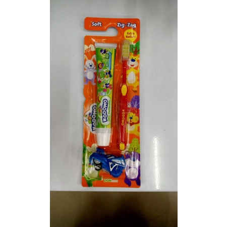 Kodomo Toothbrush 2 in 1 - Pasta dan Sikat Gigi