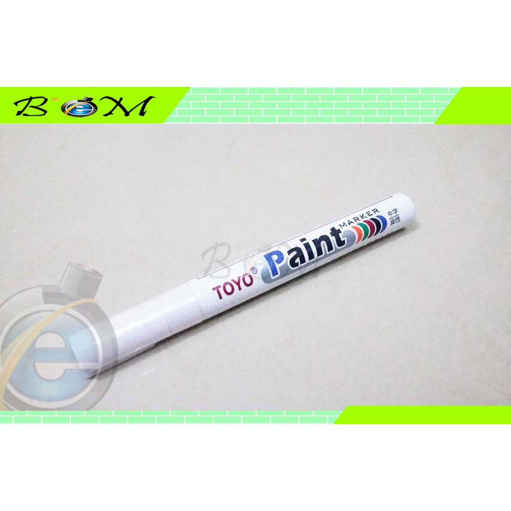 

spidol marker ban tyre toyo paint warna putih white
