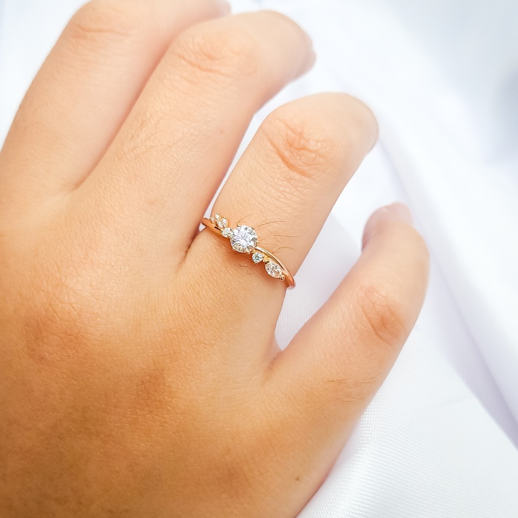 Cincin Korean Style by Sandra Dewi Gold 18K RI200269