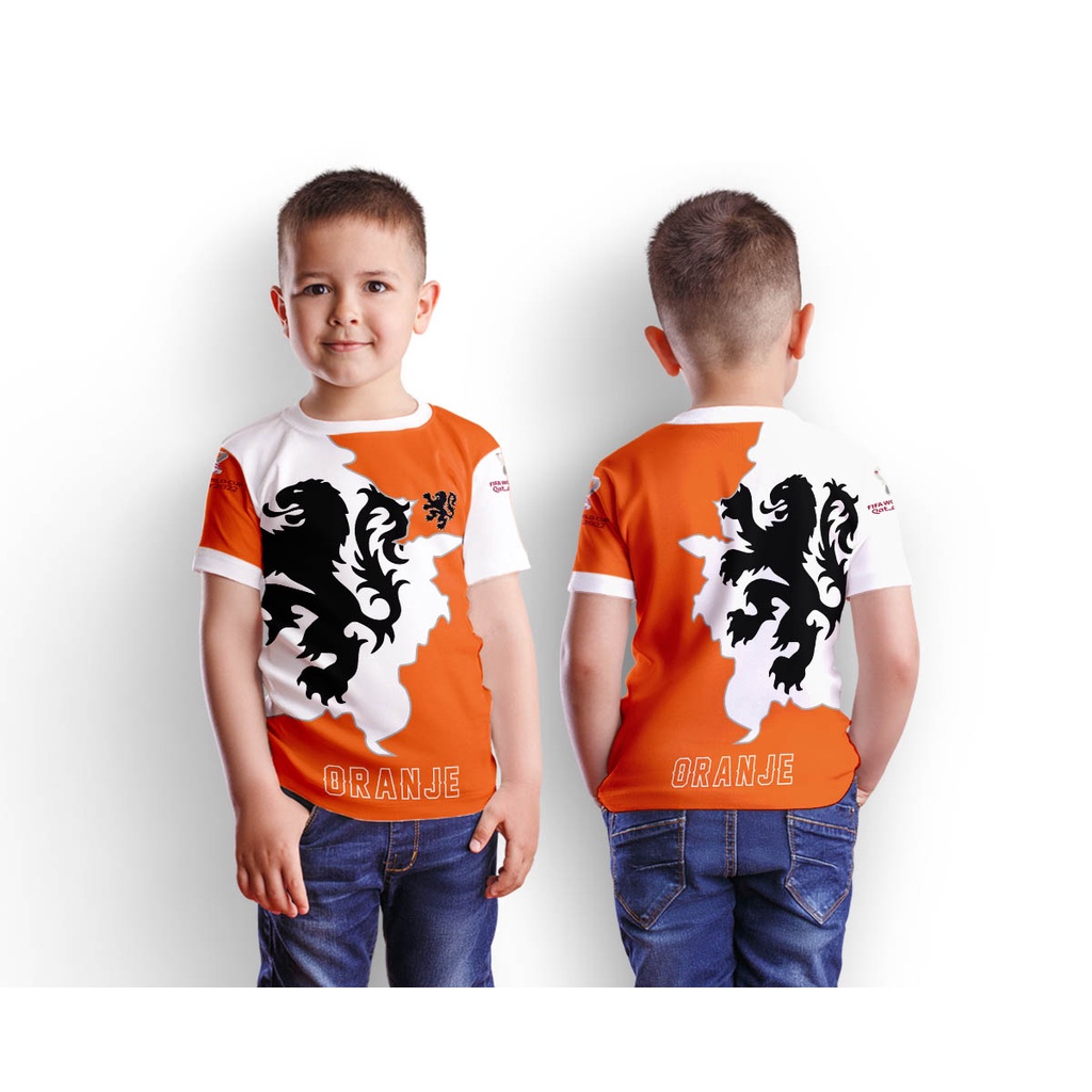 Baju Jersey Anak BELANDA Fullprint Sublime Custom 04