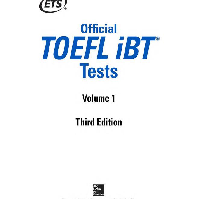 Ets Official Toefl Ibt Tests Volume 1 3rd Ed 19 Mp3 Software Promo Awal Tahun Shopee Indonesia