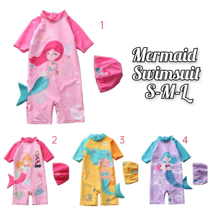 Baju renang bayi import/ baby swimwear/ baju renang romper bayi shark/ baju renang anak