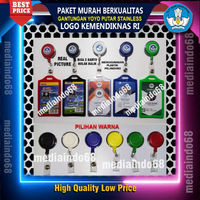 

Gantungan Yoyo Id Card Kemendiknas RI