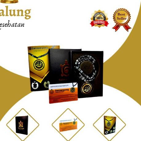 Harga Grosir KALUNG KESEHATAN GANNAMYONG ORI + GELANG+ KOTAK+KARTU SERTIFIKAT. .....