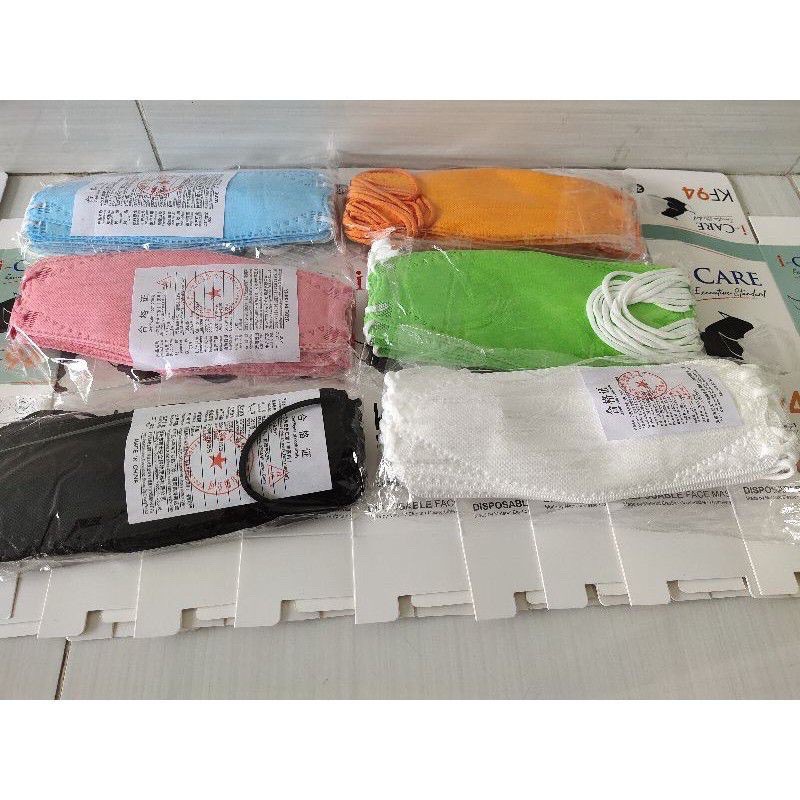 Masker KF94 Evo I-Care 3D Stereoscopic Fish Isi 20pcs Medical Grade
