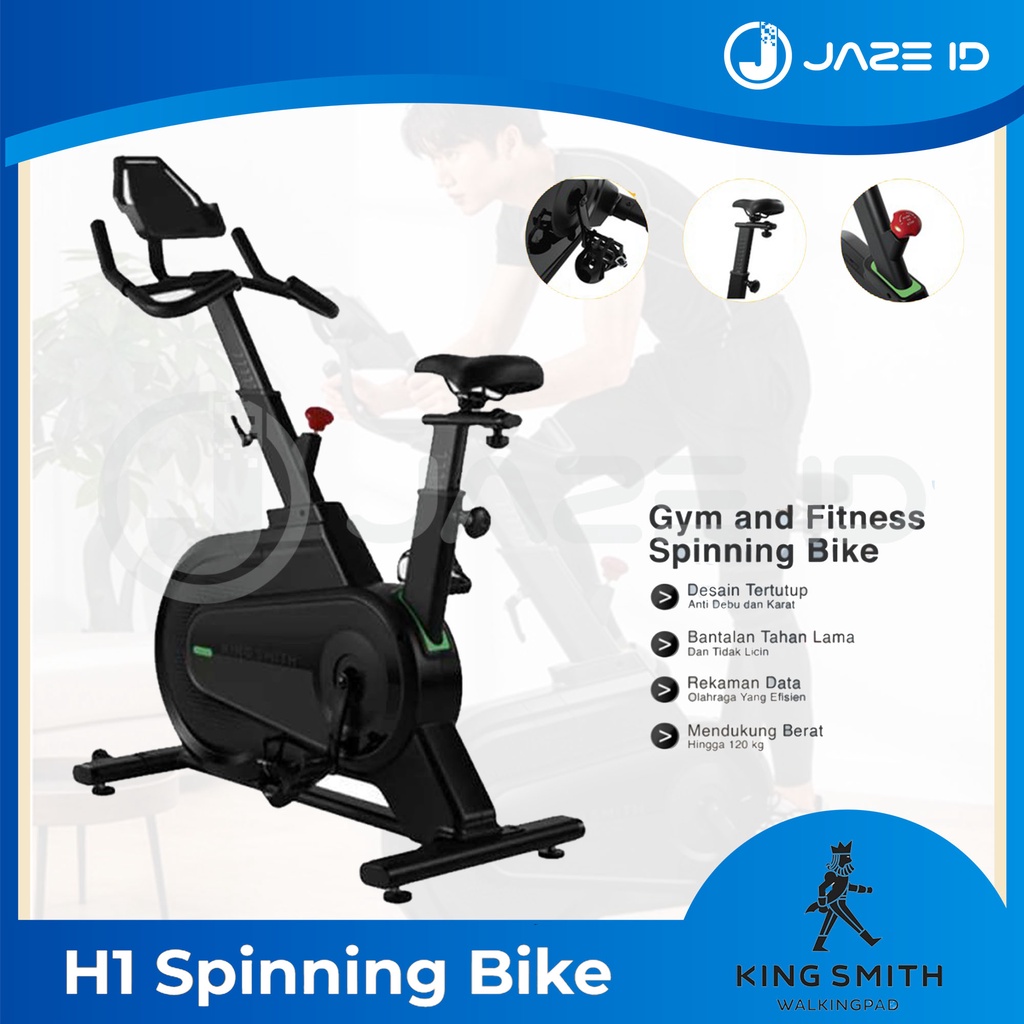 Kingsmith H1 Spinning Bike Sepeda Statis Fitness Gym H 1