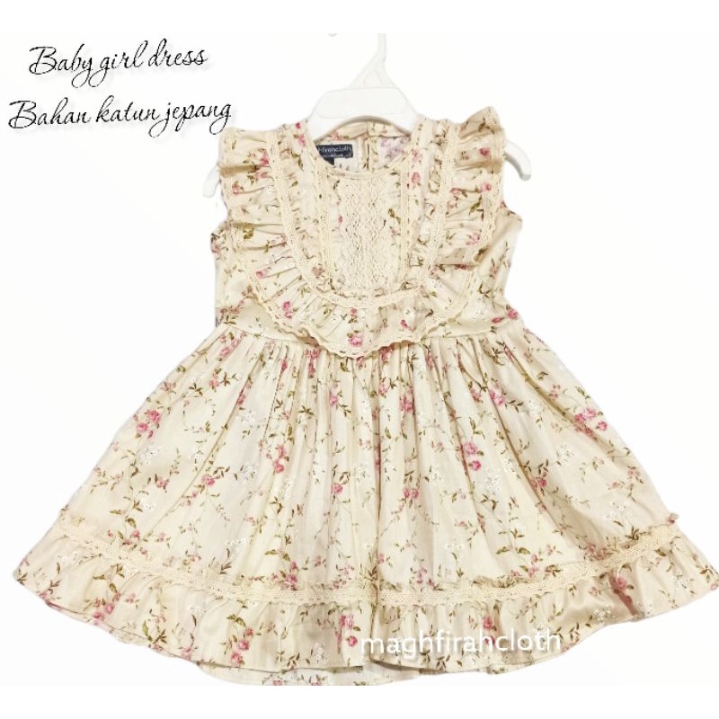 Dress Anak Perempuan/Dress Anak Premium/Dress Anak katun Jepang
