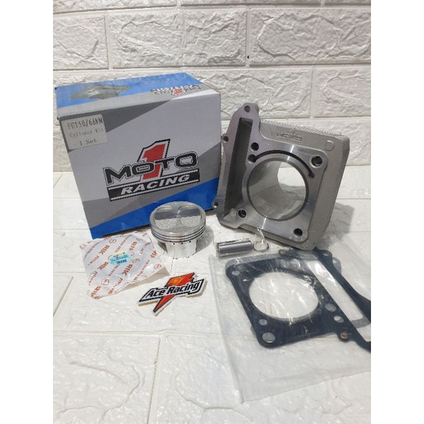 Blok seher satria f moto 1 racing 66 mm block suzuki satria fu bore up kit set diameter uk 66mm no s