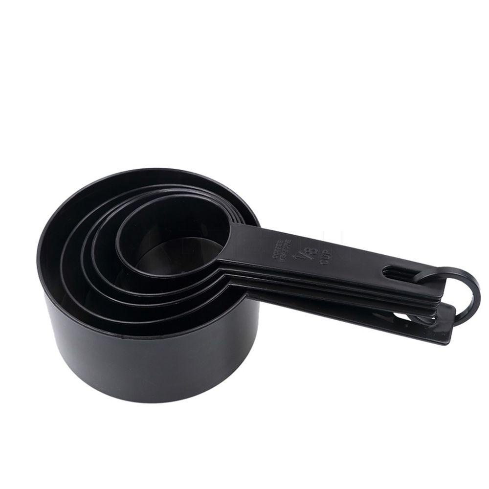 [Elegan] Sendok Takar Hot Sale Plastik Hitam Untuk Baking Kopi Measuring Set Tools