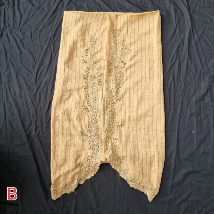 Kain Kebaya Katun Bordir Modern SN48 : Serat Nanas