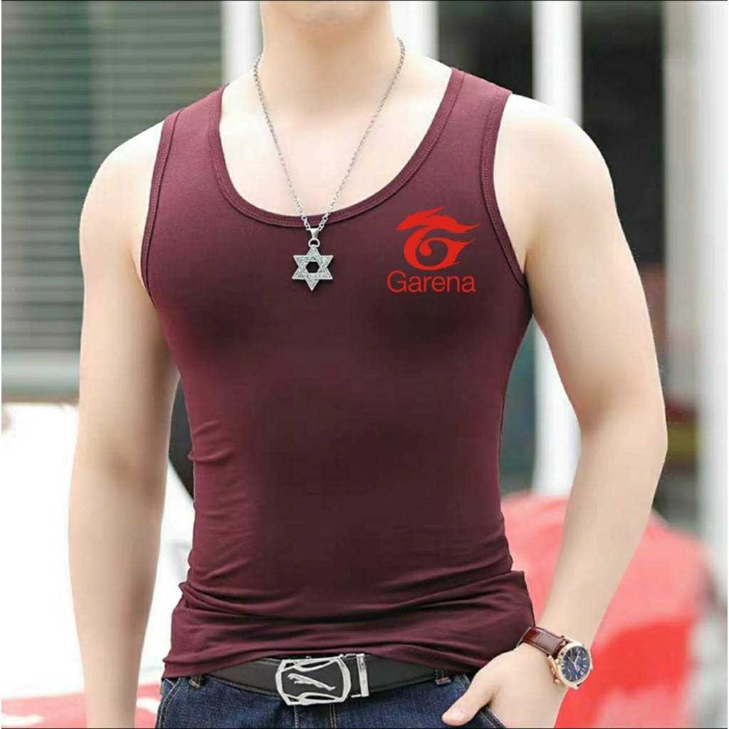 Bisa COD / Asgard777 - Singlet GAREN / kaos singlet / kaos oblong