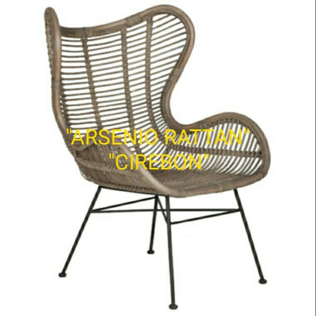 Kursi Teras Anyaman Sintetis Super Rangka Besi