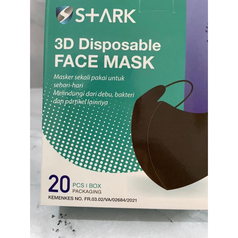 Jual Masker Duckbill S Ark 3d Disposable Face Mask Isi Pcs Shopee Indonesia