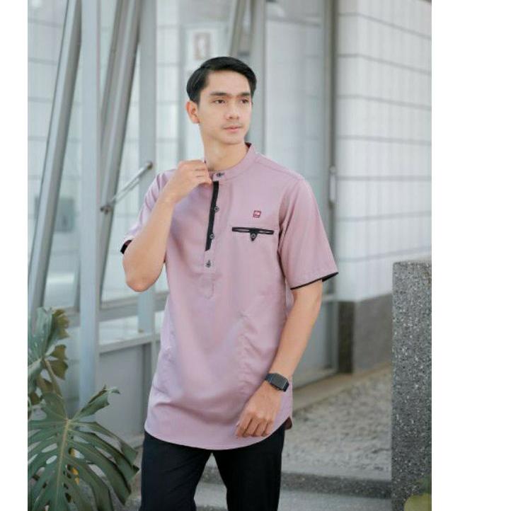 Terlaris.. KOKO WARNA LILAC / KOKO PRIA / WARNA LILAC / QURTA.