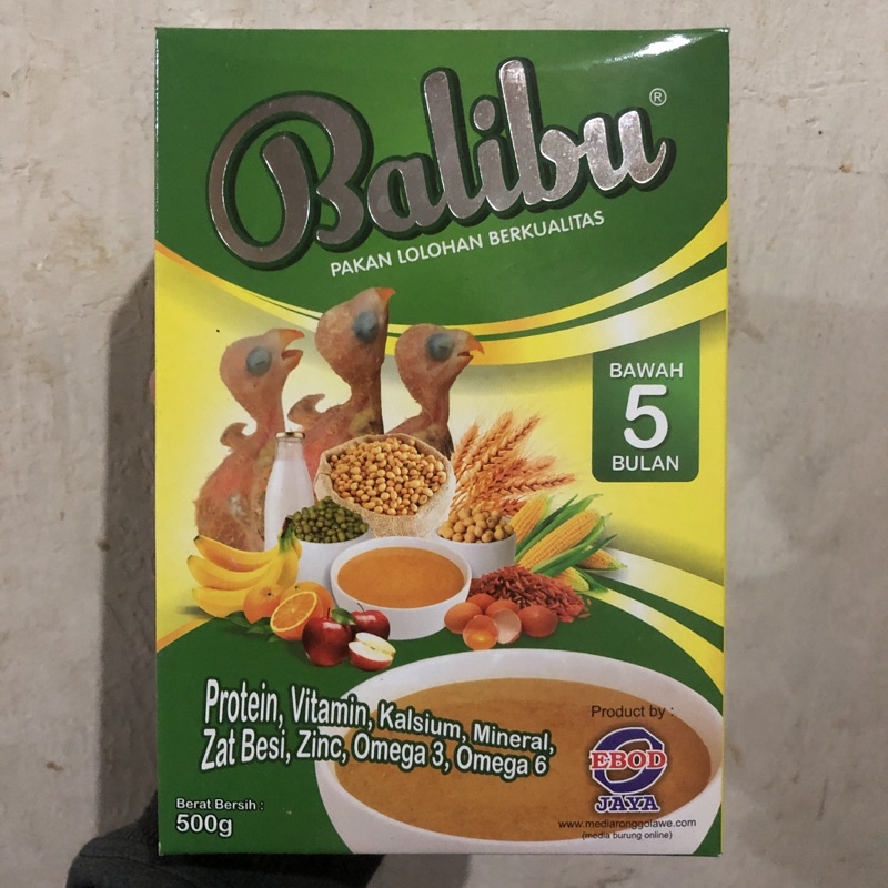 Makanan Burung Lolohan Lovebird Balibu