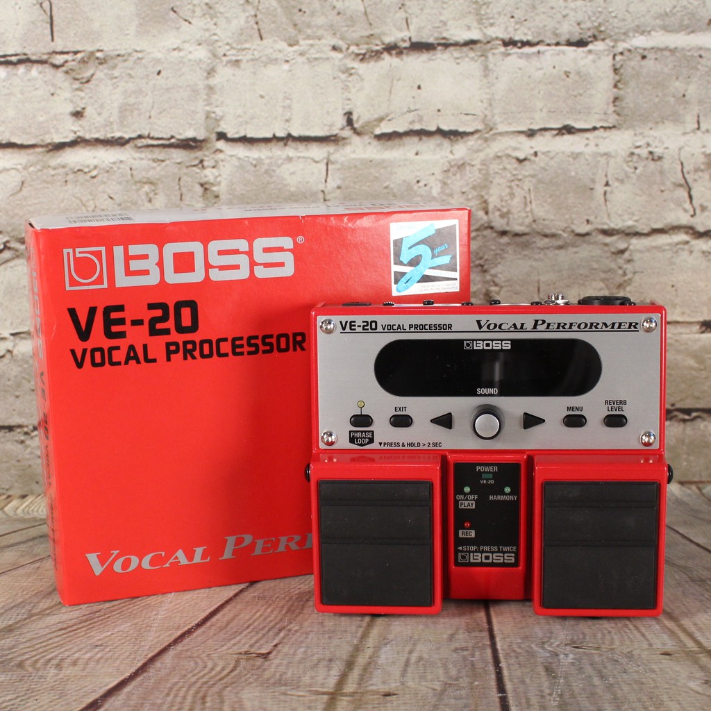 Efek Vokal Boss VE-20 / VE 20 / VE20 Vocal Performer