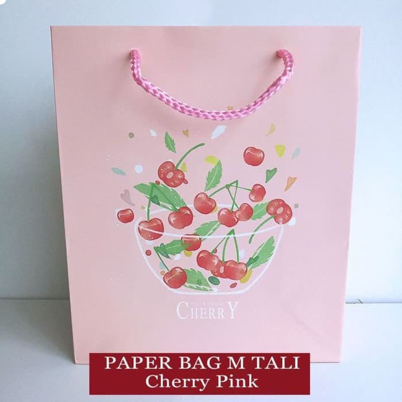 

Paper Bag Tali Motif / Tas Kertas Kado / Tas Ultah - M Fruit