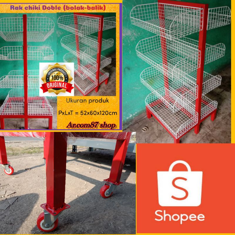 Rak ciki bolak balik ( Pake roda)