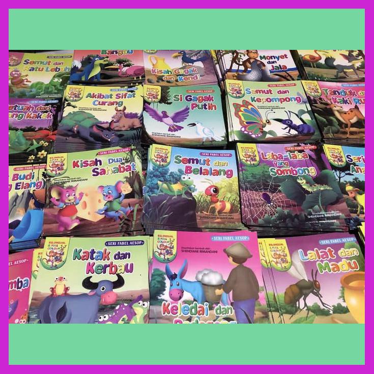 BUKU CERITA ANAK SERI FABEL AESOP - BUKU ANAK