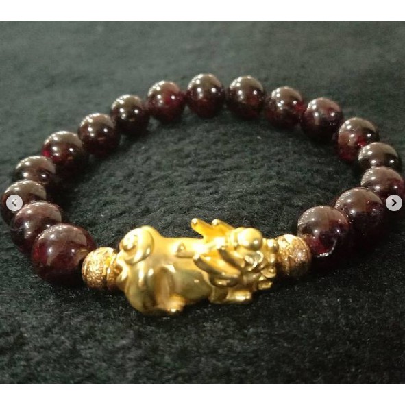 Gelang Hoki Pria Wanita Garnet 1 PIXIU A