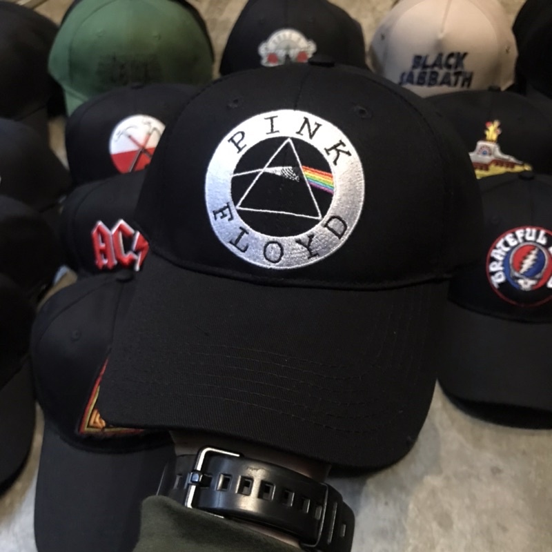 Topi Baseball Caps Band Original PINK FLOYD ‘Logo’ Bordir