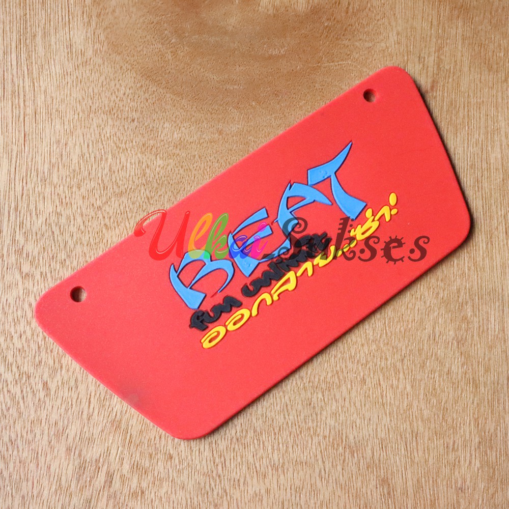 Variasi Aksesoris Mud Flap Beat Karbu / Mudflap Karpet Kolong Pelindung Lumpur Murah