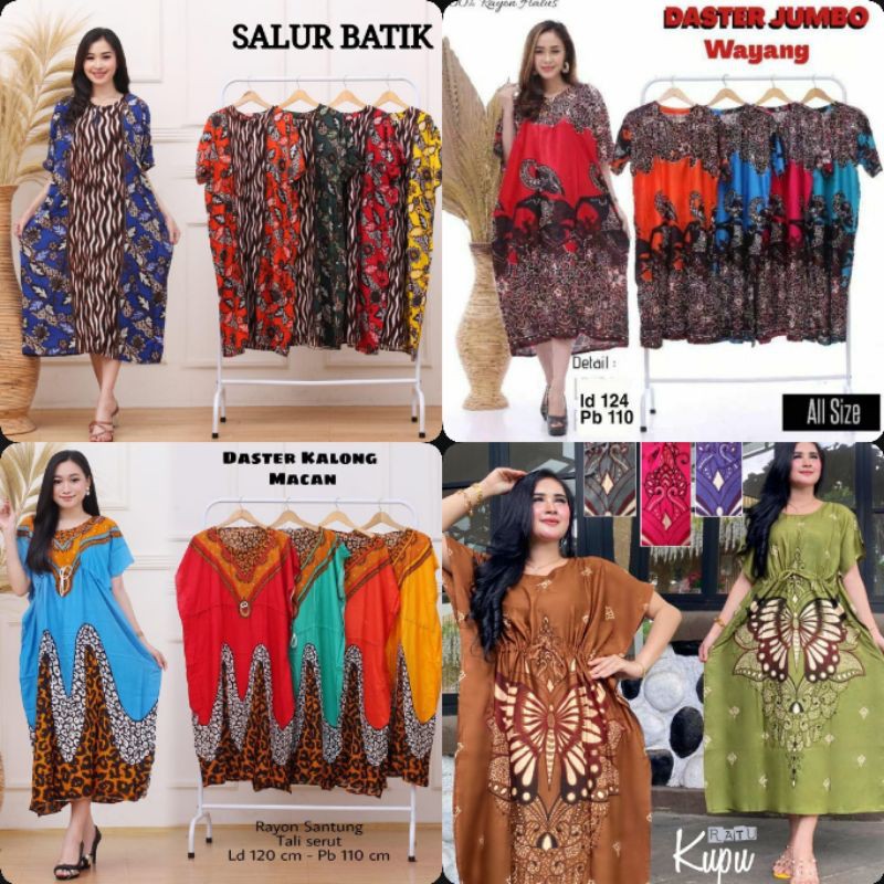 Daster Rayon Santung Busui Grosir Daster Pekalongan