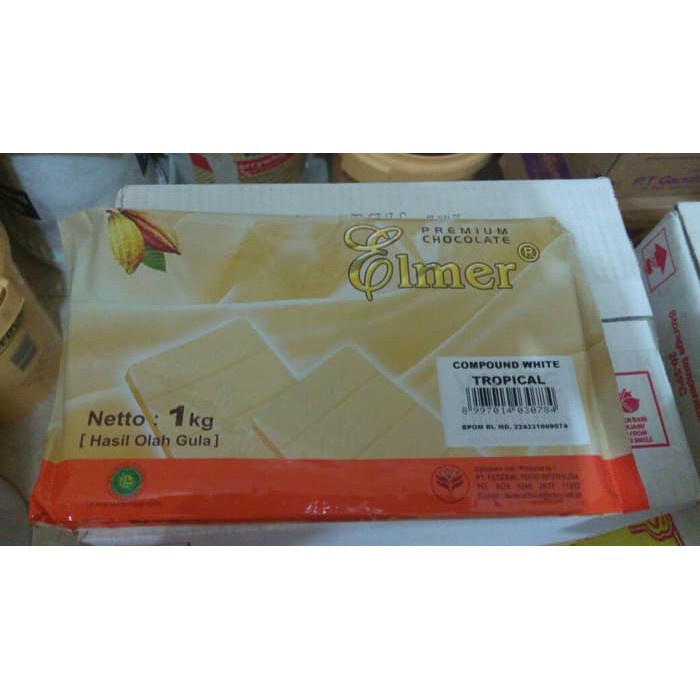 

COKLAT COMPOUND WHITE ELMER 1kg