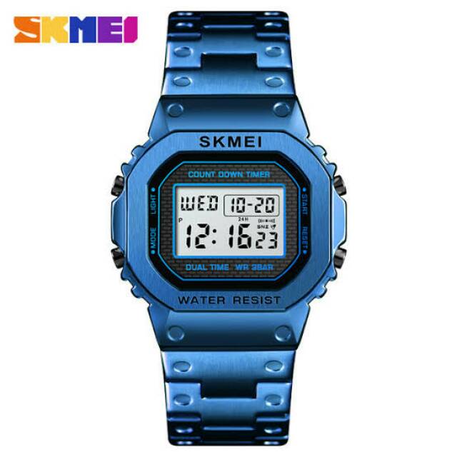 Jam SKMEI 1456 BLUE ORIGINAL WR