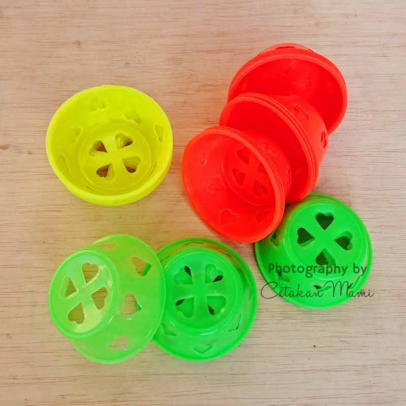 12pcs Cetakan bolu kukus plastik ukuran besar