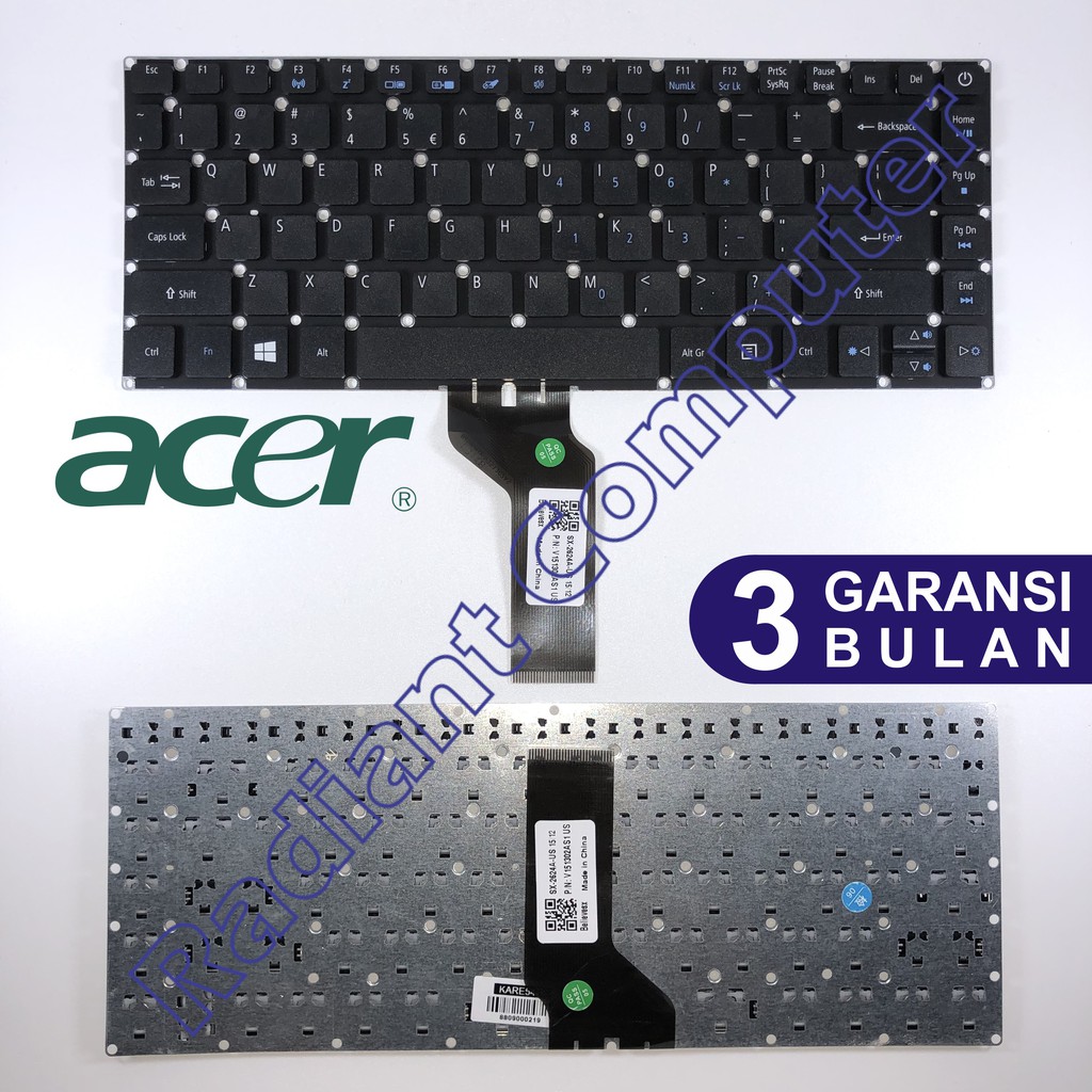 Keyboard Acer Aspire ES1-432 ES1-433 ES1-433G ES1-332