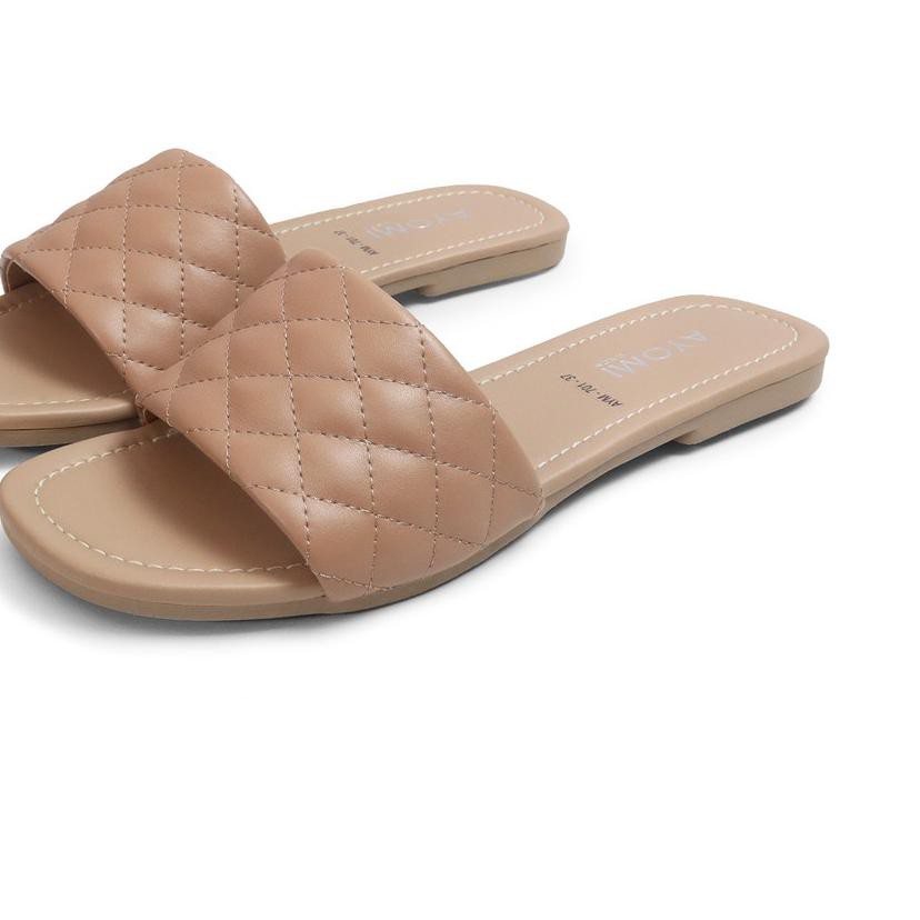 PROMO BESAR (ksy-288) Sandal AYOMI Azura Classic AYM701 Sandal Simple Flat Wanita