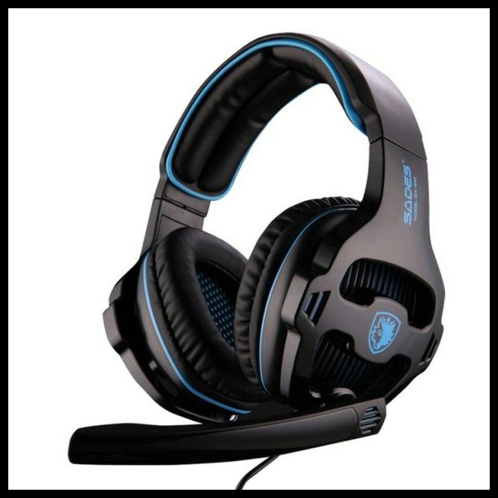 Sades 903 (Sa 903 / Sa903 ) Headset Gaming 7.1 Original + Lampu