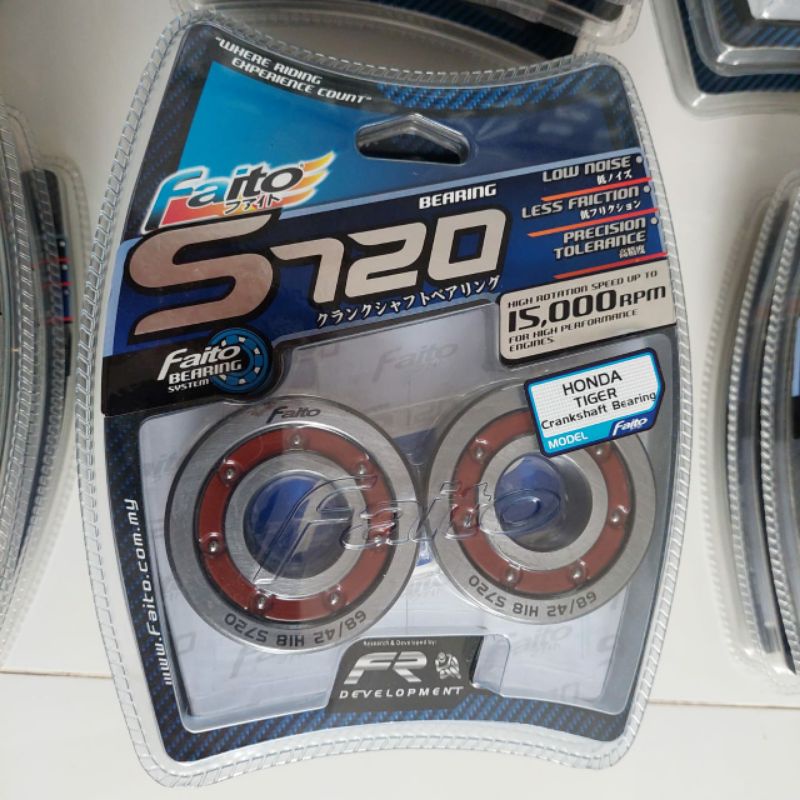 Racing Crankshaft Bearing Laher Kruk As (S720) Honda Tiger Faito