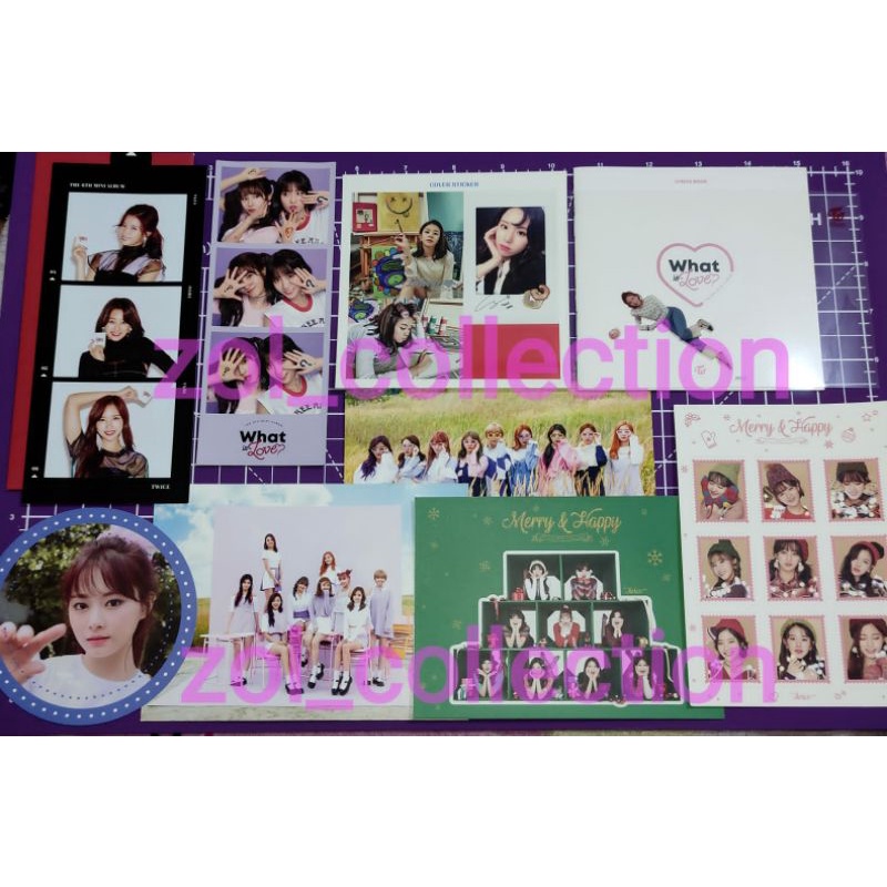 Postcard Twice Album Twice Stiker Twice
