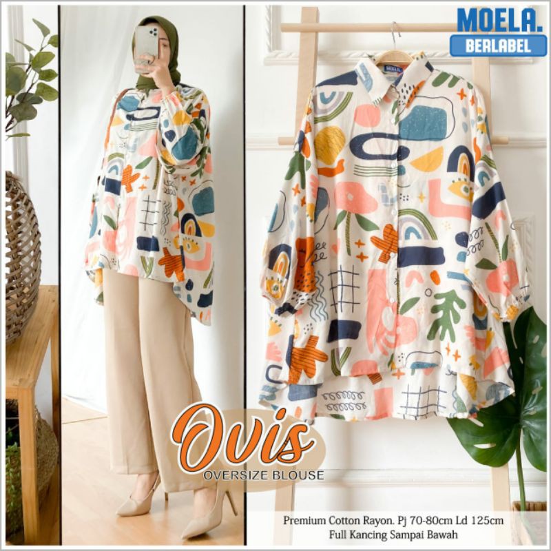 tunik oversize ld 130 kekinian motif tiedy ld 130