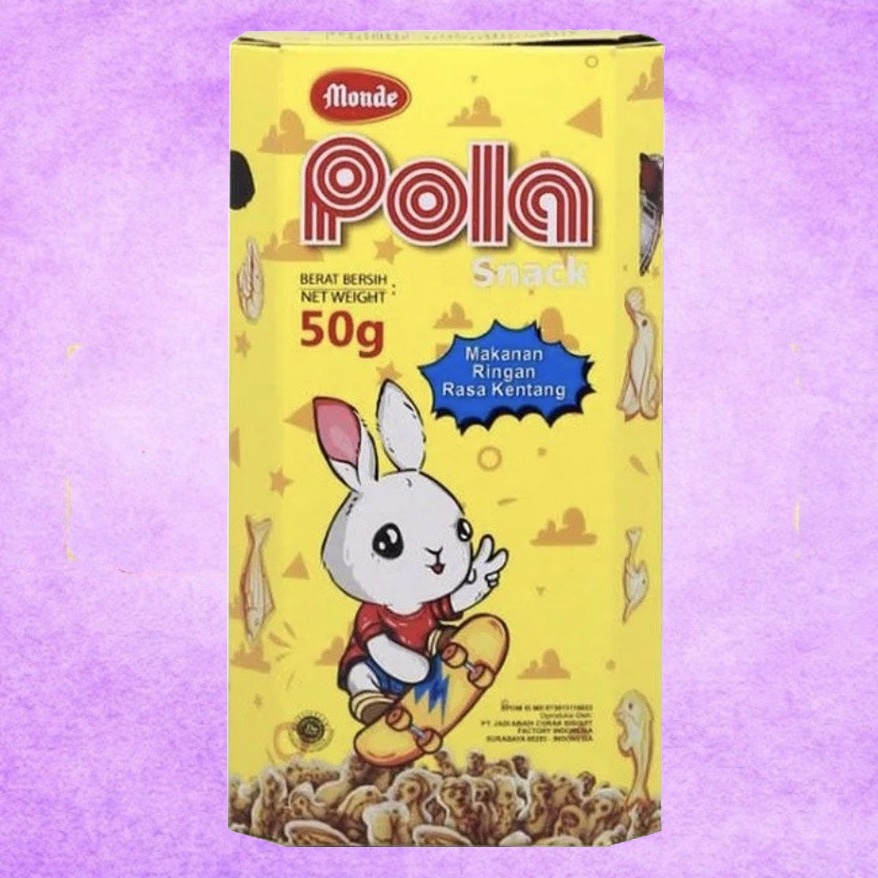 

MONDE Pola Snack Kemasan Hexa Besar 50 gram Biskuit Rasa Kentang Gurih Biscuit Cookies Snack Original Makanan Ringan Kue Cookies Kukis Chiki Camilan Cemilan Kering Jajan Jajanan Anak Instan Siap Saji Kemasan Bahan Dapur Sajian Shoppa Corner Malang