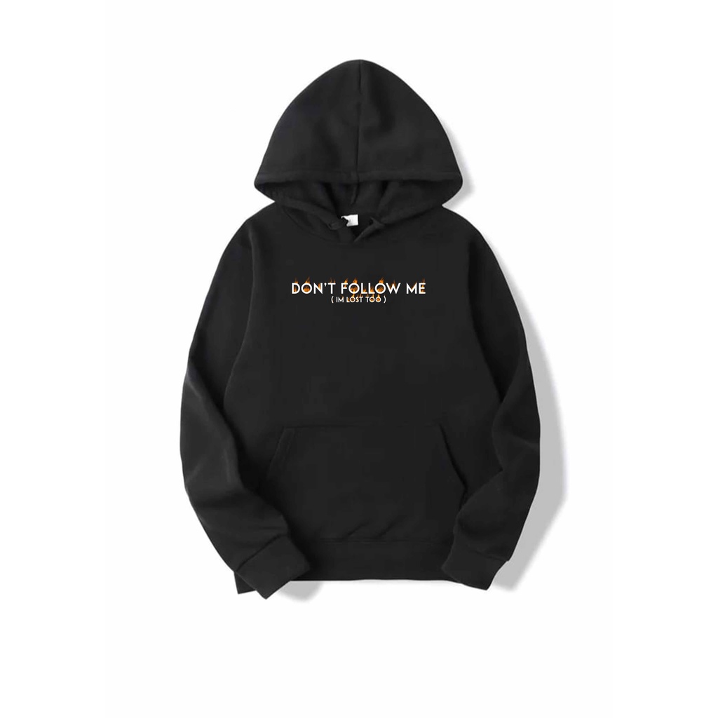 Sweater hodie wanita Followers fleece kekinian hoodie wanita-1