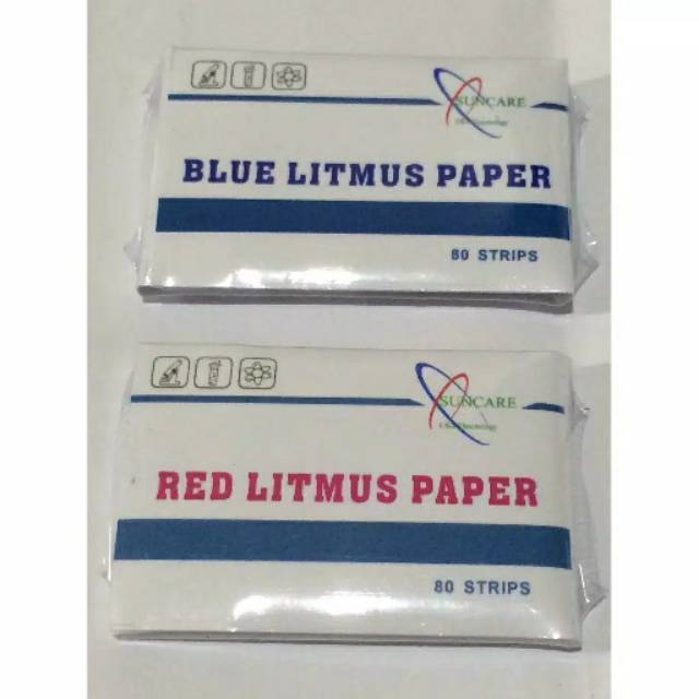 Alat tes air ketuban ibu hamil / Kertas lakmus merah / biru RED &amp; BLUE LITMUS PAPER